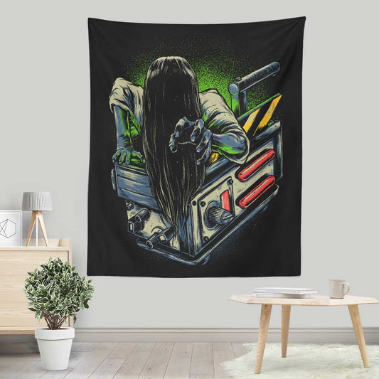 Trapped Ghost - Wall Tapestry