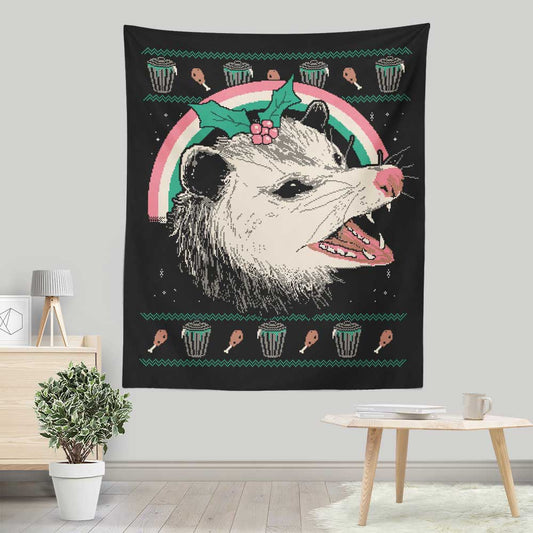 Trash the Halls - Wall Tapestry