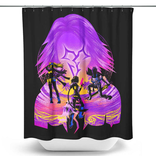 Treasure Spear Hunters - Shower Curtain