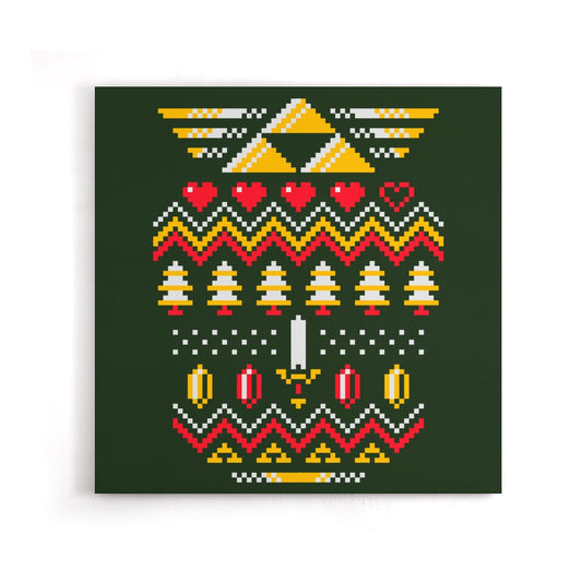 Triforce Holiday - Canvas Print