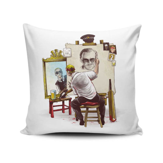 Triple Cornetto Portrait - Throw Pillow