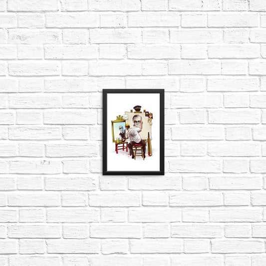 Triple Cornetto Portrait - Posters & Prints