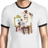 Triple Cornetto Portrait - Ringer T-Shirt