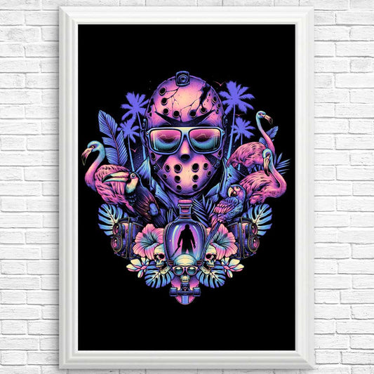 Tropical Camper - Posters & Prints