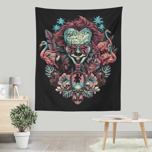 Tropical Clown - Wall Tapestry