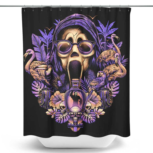 Tropical Ghost - Shower Curtain