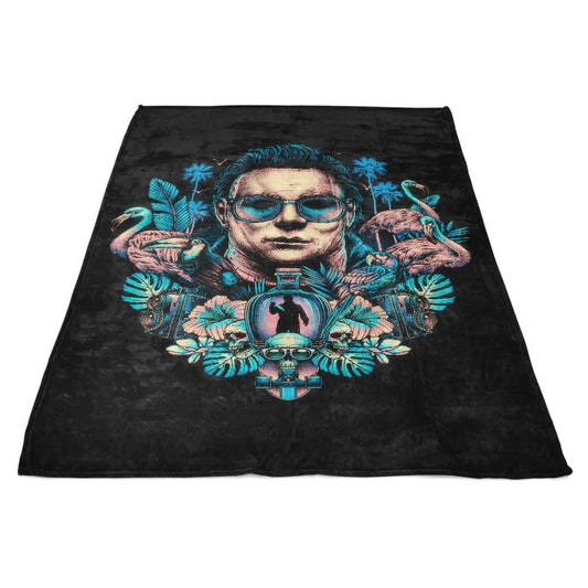Tropical Slasher - Fleece Blanket