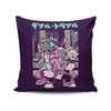 Trouble in Double - Throw Pillow