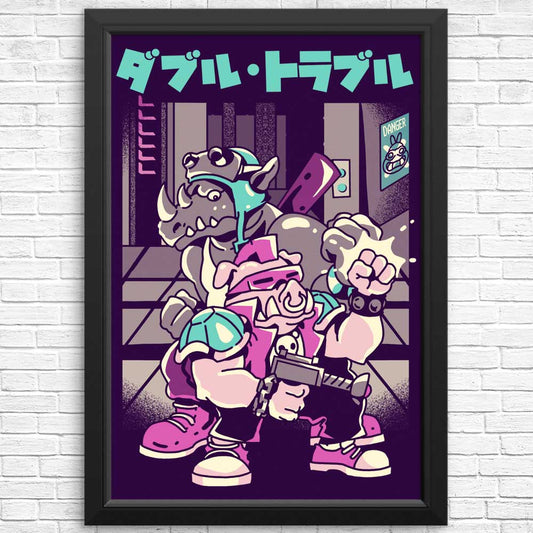 Trouble in Double - Posters & Prints