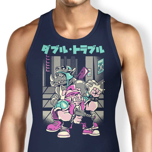 Trouble in Double - Tank Top