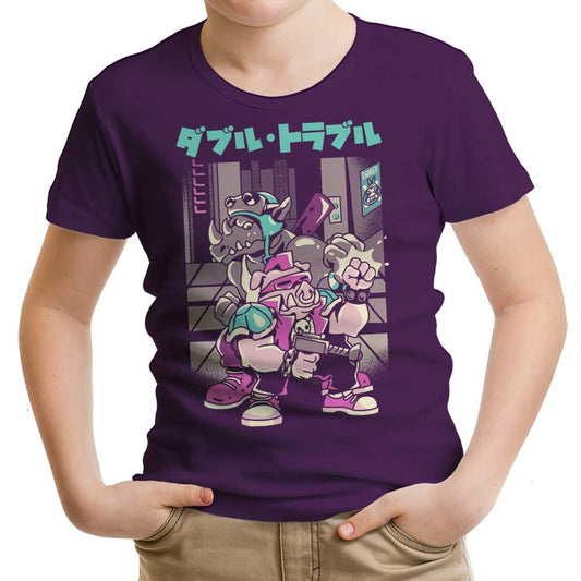 Trouble in Double - Youth Apparel