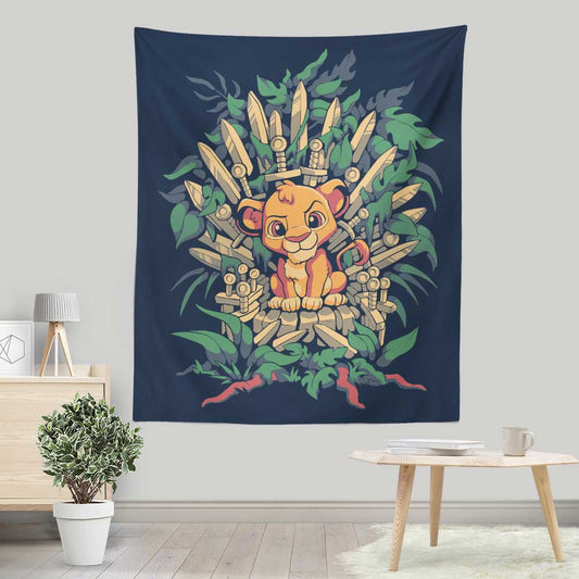 True King - Wall Tapestry