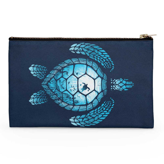 Turtle Silhouette - Accessory Pouch