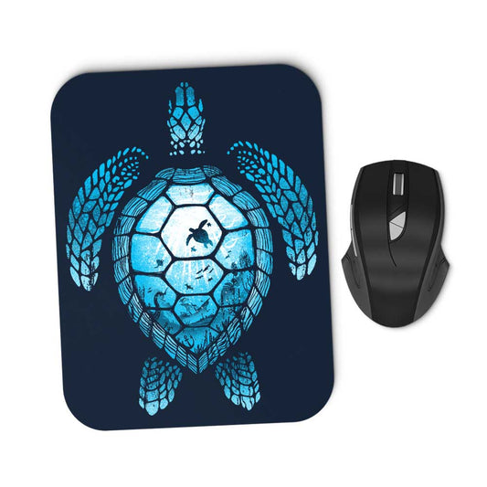 Turtle Silhouette - Mousepad