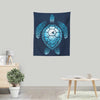 Turtle Silhouette - Wall Tapestry