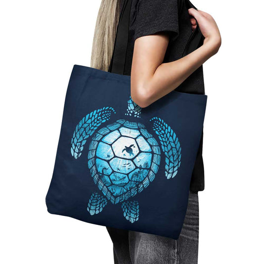 Turtle Silhouette - Tote Bag