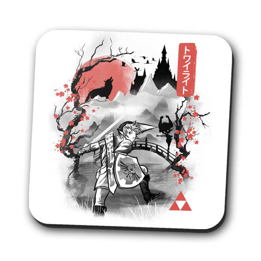 Twilight Sumi-e - Coasters