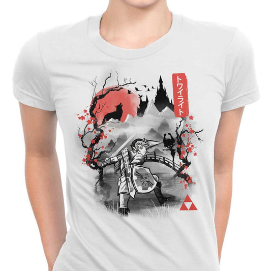 Twilight Sumi-e - Women's Apparel