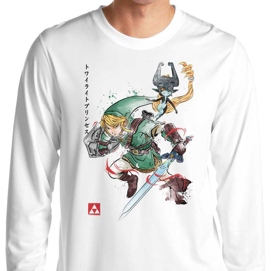 Twilight Watercolor - Long Sleeve T-Shirt