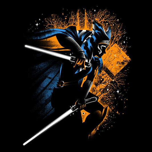 Twin White Blades - Wall Tapestry