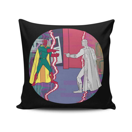 Two Visions - Throw Pillow