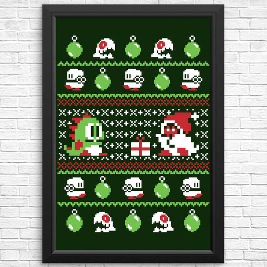 Ugly Bauble Sweater - Posters & Prints
