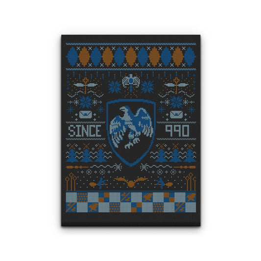 Ugly Eagle Sweater - Canvas Print