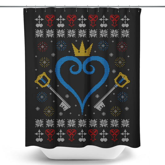 Ugly Kingdom Christmas - Shower Curtain
