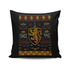 Ugly Lion Sweater - Throw Pillow