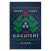 Ugly Nakatomi Sweater - Metal Print