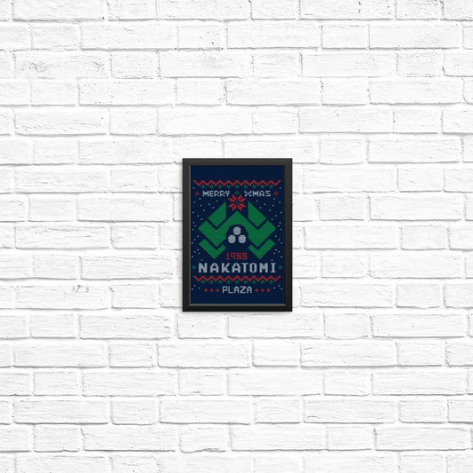 Ugly Nakatomi Sweater - Posters & Prints