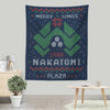 Ugly Nakatomi Sweater - Wall Tapestry