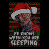 Ugly Nightmare Sweater - Shower Curtain