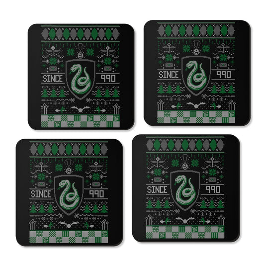Ugly Serpent Sweater - Coasters