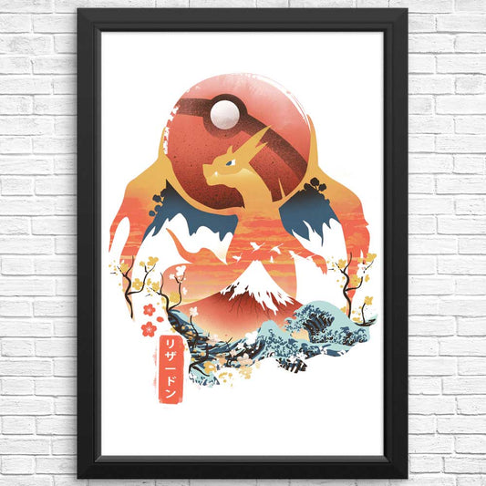 Ukiyo Fire - Posters & Prints
