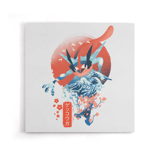 Ukiyo Water - Canvas Print