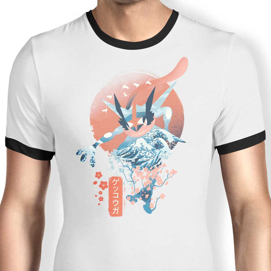 Ukiyo Water - Ringer T-Shirt