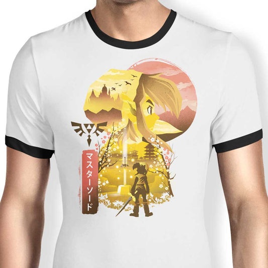 Ukiyo-e Courage - Ringer T-Shirt