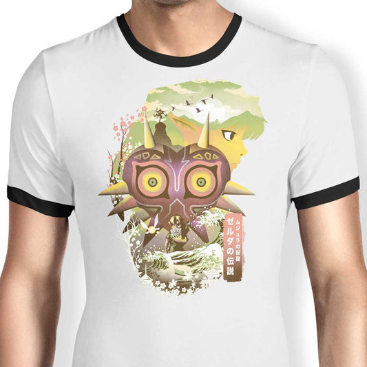 Ukiyo-e Fate - Ringer T-Shirt