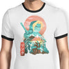 Ukiyo-e Ocarina - Ringer T-Shirt