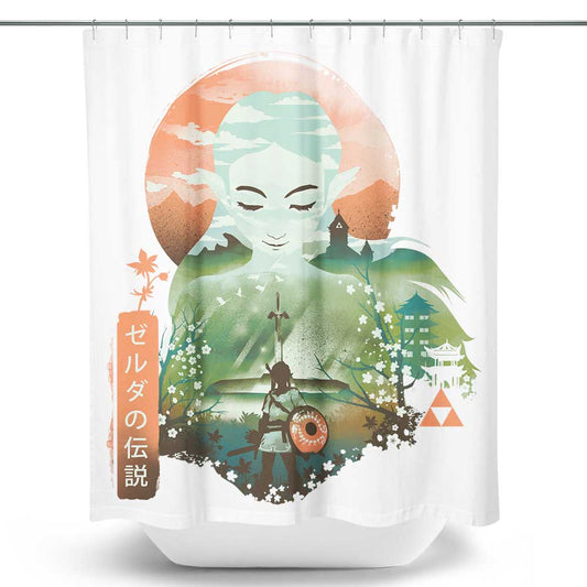 Ukiyo-e Wisdom - Shower Curtain