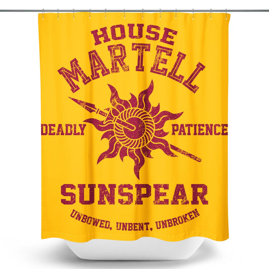 Unbowed. Unbent. Unbroken. (Alt) - Shower Curtain