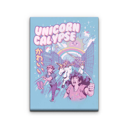 Unicorn Calypse - Canvas Print
