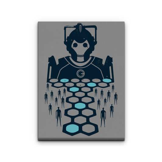 Upgrade or Delete - Canvas Print