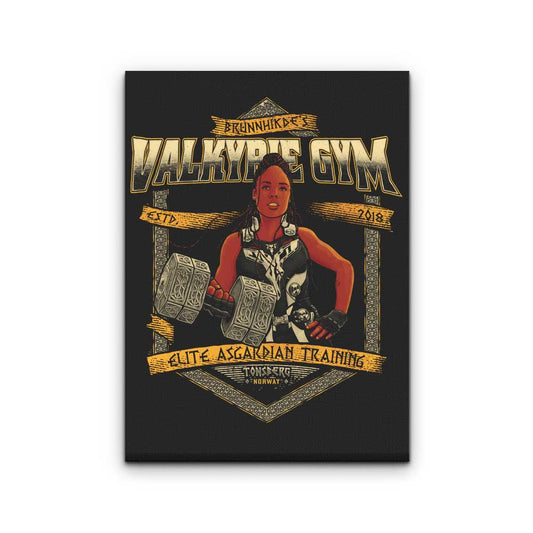 Valkyrie Gym - Canvas Print