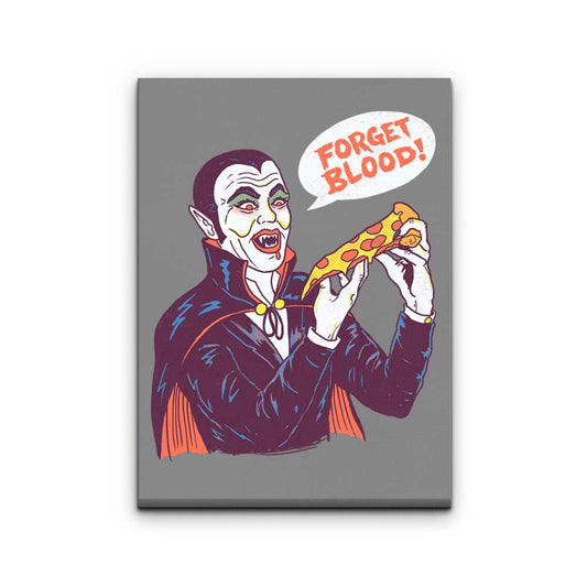 Vampizza - Canvas Print