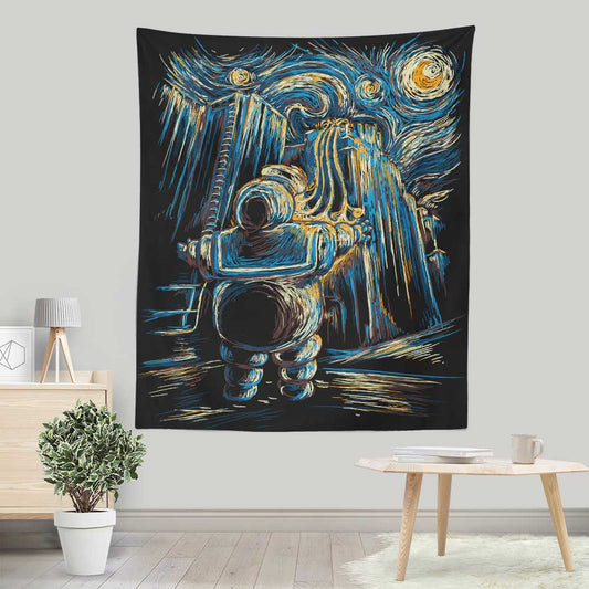 VanGoghstbusters - Wall Tapestry