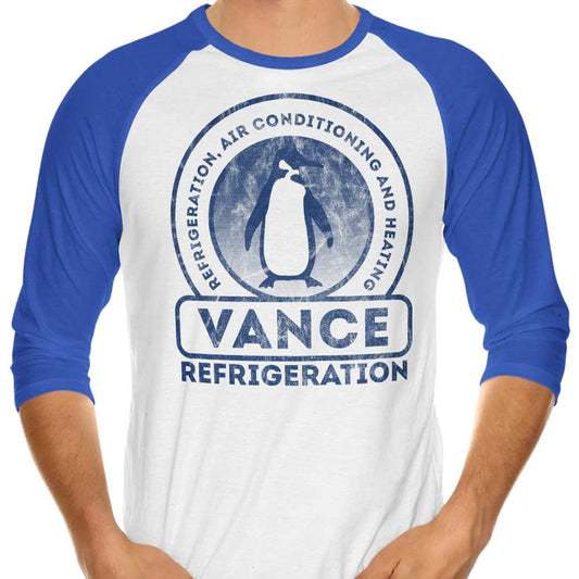 Vance Refrigeration - 3/4 Sleeve Raglan T-Shirt