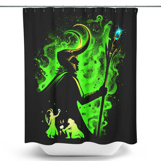 Viking of Mischief - Shower Curtain