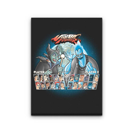 Villain Fighter - Canvas Print